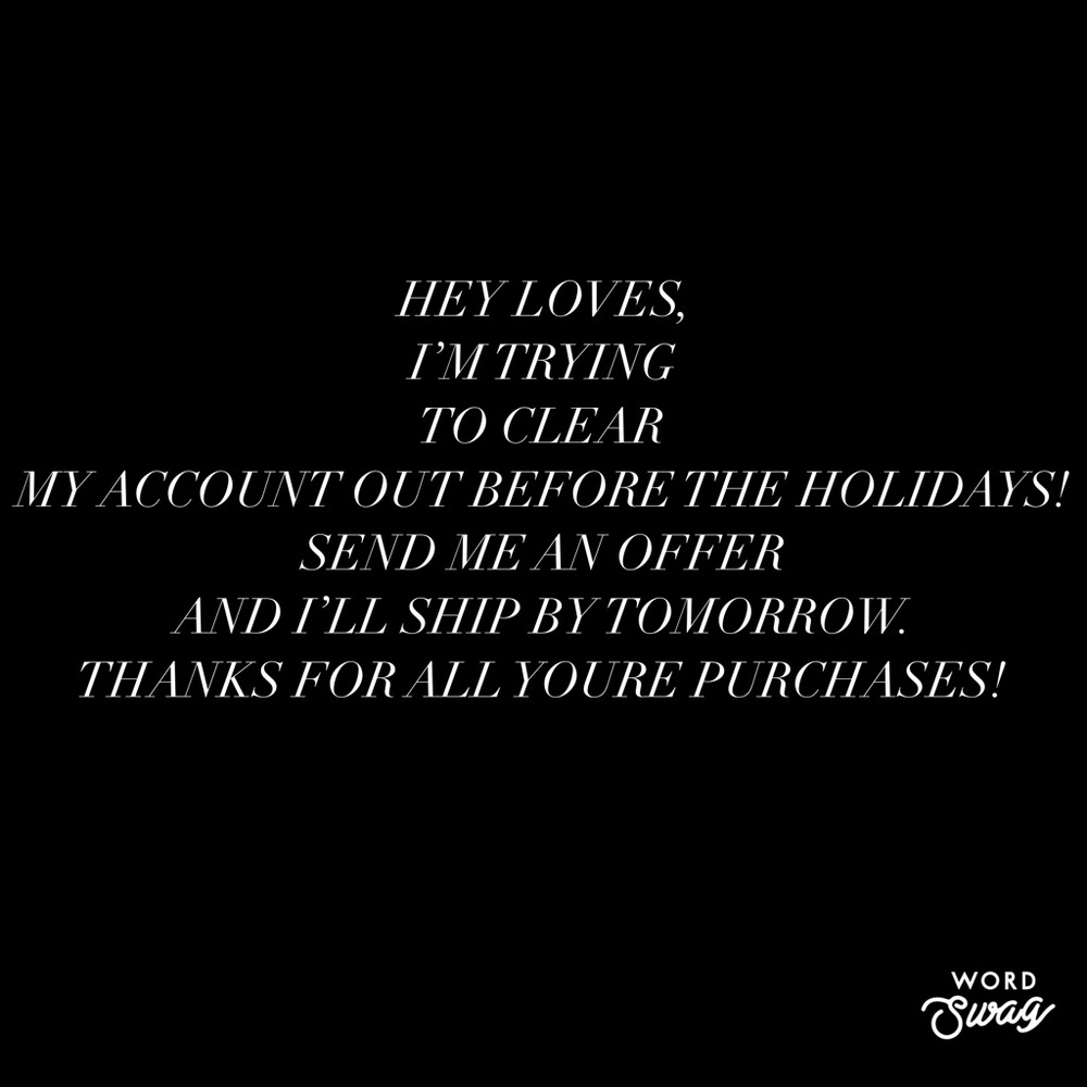 Everything available